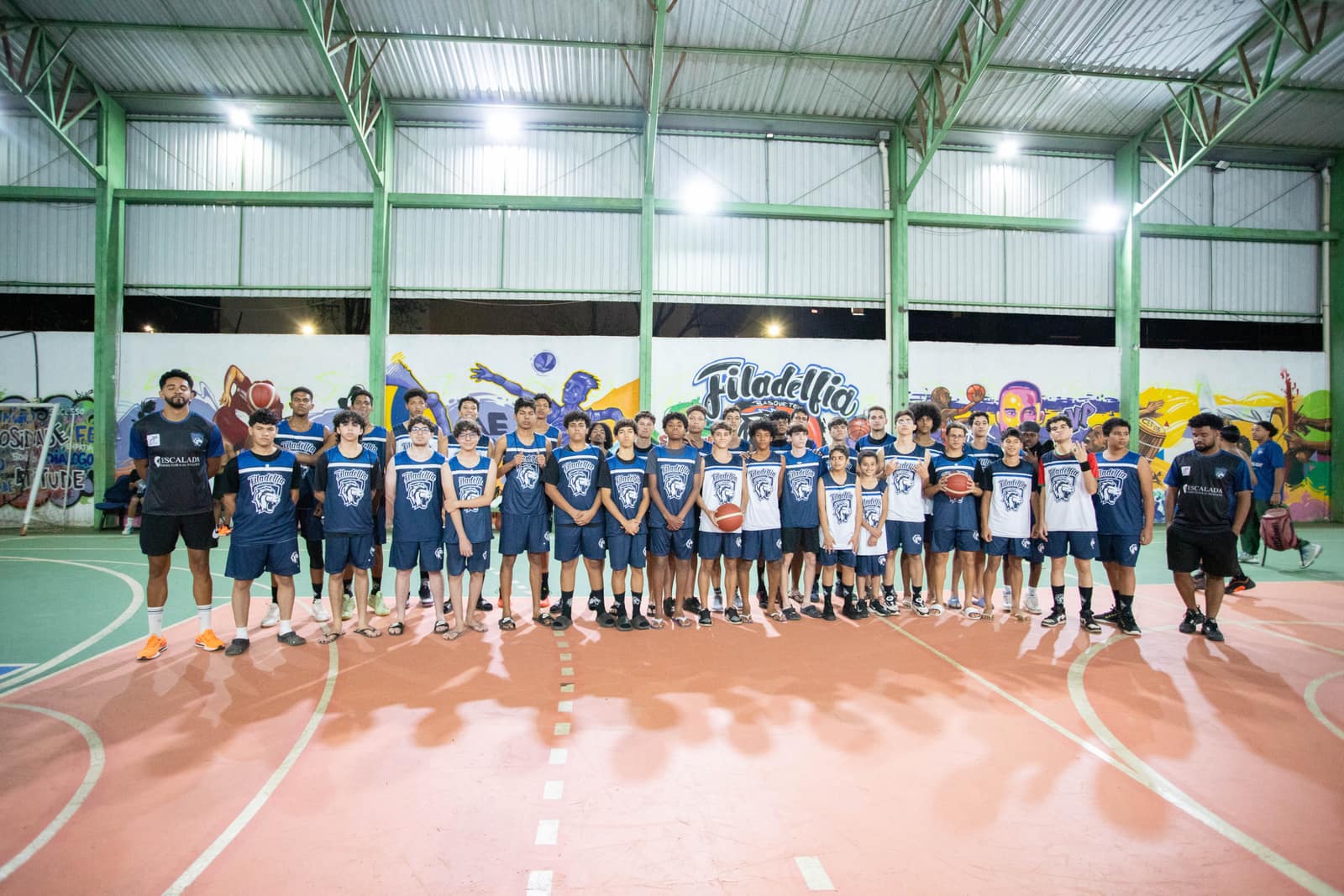 Filadélfia Basquete: A quadra do CT Filadélfia