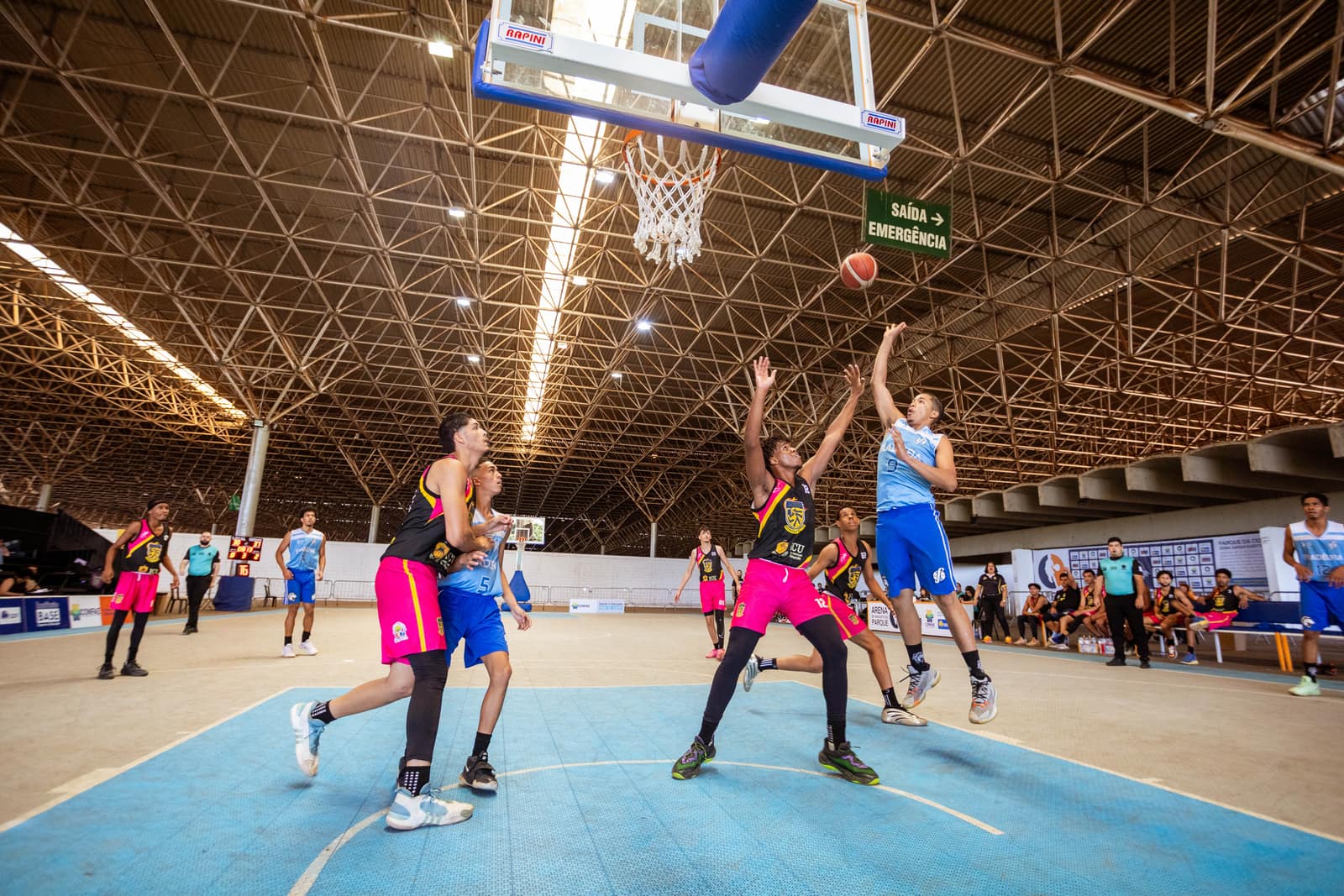 Treino aberto da Filadélfia Basquete